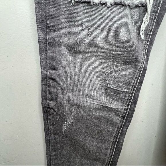 One Teaspoon Grey Black Awesome Baggies Size 25 - Picture 7 of 12